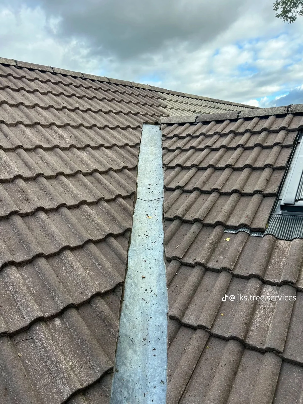 Tiled roof and valley detail — Pro Fix Roofing Facebook project photo