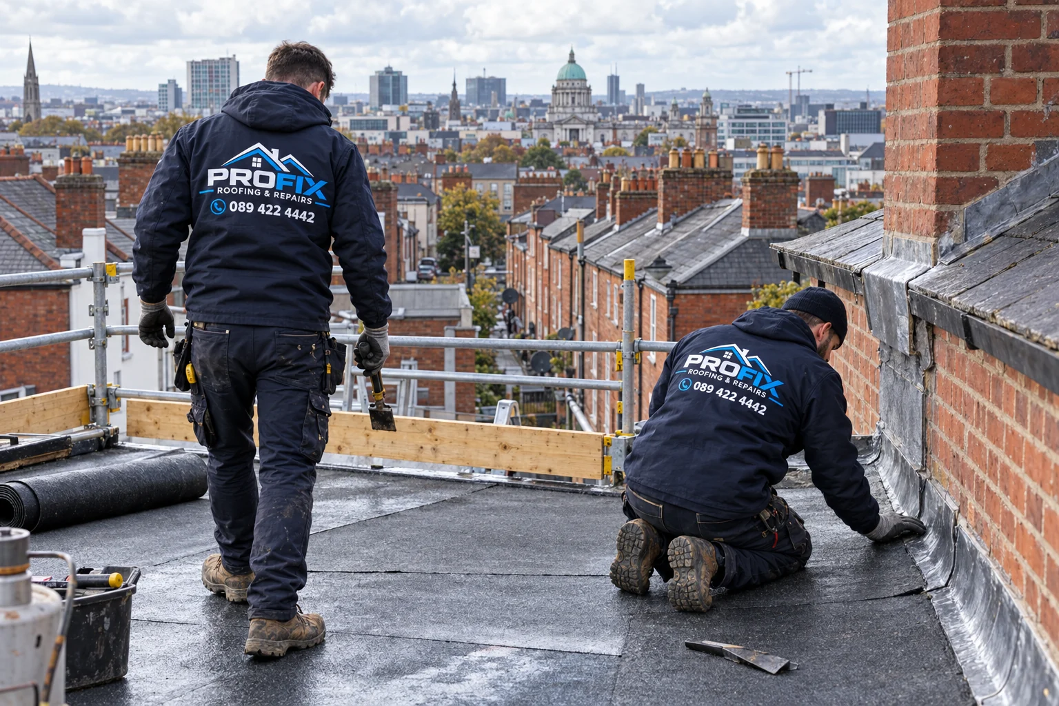 Flat roof repairs in Dublin and Bray